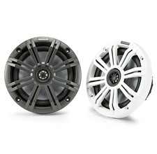 Kicker 45KM654 Marine Audio Boat 6 1/2" Coaxial Speakers 195 Watts 4 Ohm KM65