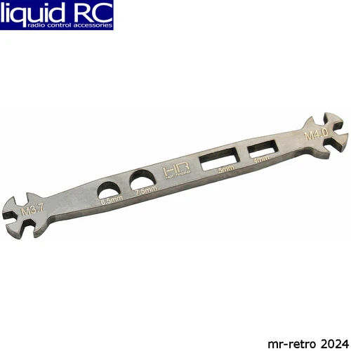 Hot Racing SDTW3740 Stainless Steel Turnbuckle Wrench 3.7 & 4mm