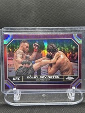 2024 Topps Chrome UFC #48 Colby Covington Magenta Refractor