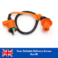 Pit Bike Performance IGNITION COIL 110cc 125cc 140cc HT Lead Spark Plug Cap Quad