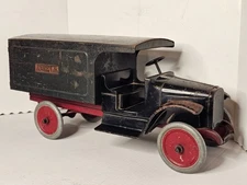 Vintage Buddy L Express Line Truck Original Decals 1920s Complete Doors Nice 