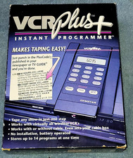 VCR Plus+ Instant Programmer Gemstar 1990-91 ...