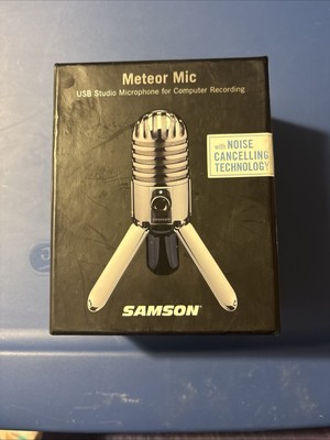 Samson Meteor Condenser Wired USB Professional Microphone. 