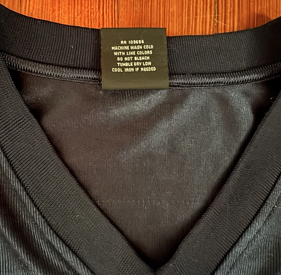 Camiseta Y2K Korn Hipócrita Estilo Fútbol Etiqueta Gigante XL 2006 Auténtica Rara Azul Foto 4 de 4