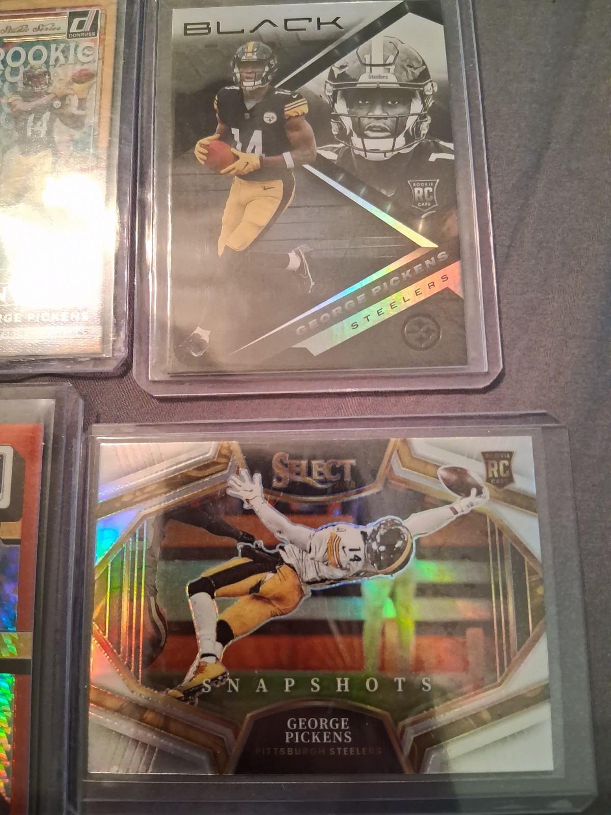 2022  Select Snapshots George Pickens #SS-6 Silver Prizm RC ROOKIE 