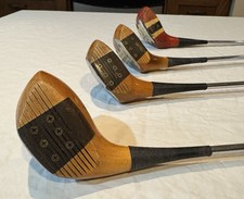   Vintage Persimmon Wood Lot   MacGregor Jack Nicklaus VIP  Spalding  