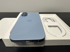 New Apple iPhone 17 256GB Blue Verizon ONLY 1-Yr Apple Warranty Never Used 