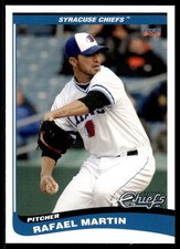 2012 Rafael Martin Choice Minor League Rookie RC Syracuse Chiefs