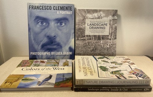 Art Masterclass Book Lot Bundle 5pc Studio Portrait Landscape Plein Air Drawing