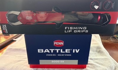 COMBO*PENN BATTLE IV 8000 DX BTLIV8000DX*ABU GARCIA FISH LIPS*FREE SHIPPING
