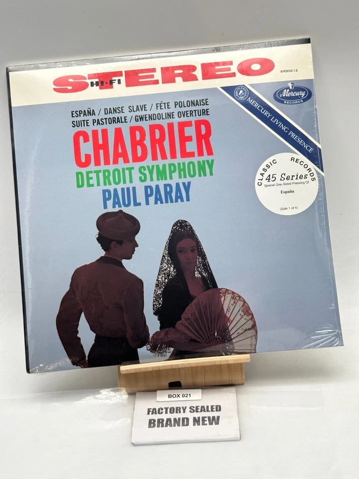 Rare 4xLP 45RPM Emmanuel Chabrier España / Danse Slave Limited Edition 180G - Image 4 of 4