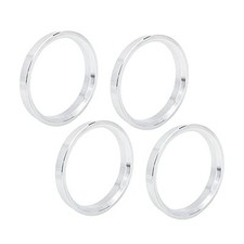  4pcs 73.1 to 64.1 mm Aluminium Alloy Car Hub Centric Rings Wheel Bore Spacer 