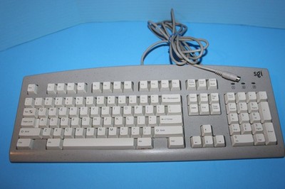Silicon Graphics SGI Granite PS/2 Keyboard 062-0056-001 Model 6511