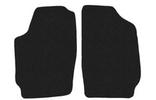 Vorne Veloursfußmatten für Skoda Fabia I 1999-2007, Anthrazit Velour