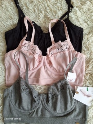JESSICA SIMPSON 3- PACKUNG  nahlose BH- Tops, Gr. L Neu