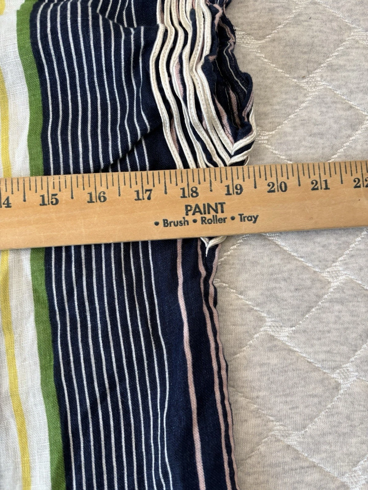 Abito Tory Burch donna XS multicolore ricamato copricostume spiaggia nautica costiera