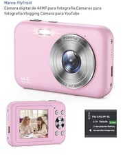 Cámara digital, cámara de vlogging 4K para cámaras de enfoque automático