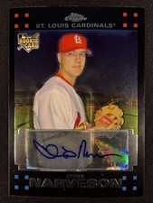 2007 Topps Chrome #344 Chris Narveson Rookie Autograph Auto