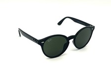 Ray Ban Sunglasses Blaze Round Black/Green G-15 Lenses 4380N 601/71