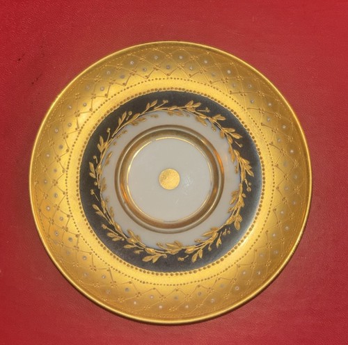 Antique Richard Klemm Dresden Hand Painted Saucer