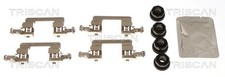 TRISCAN Zubehörsatz Scheibenbremsbelag 8105 111646 für BMW 2er Active Tourer U06