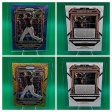 Grant McCray 2023 Panini Prizm Shimmer Lot (2) Blue /7 Gold /10 SF Giants