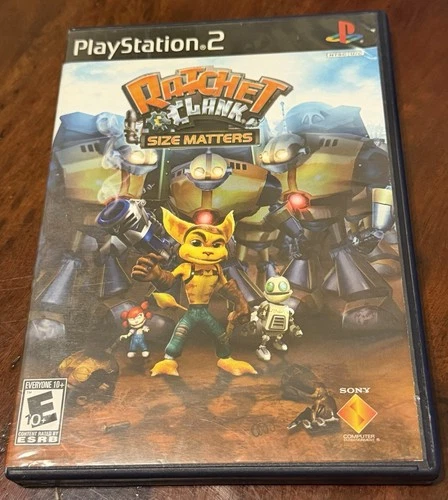Ratchet & Clank: Size Matters (Sony PlayStation 2, 2008) PS2 Complete w/Manual