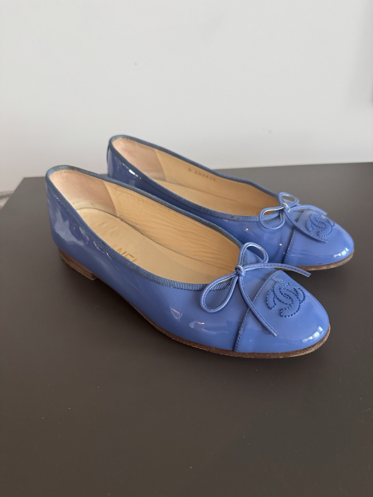 Authentic Chanel Ballet Flats Size 36