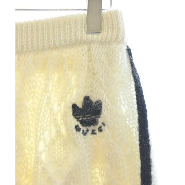 GUCCI ADIDAS Collab Pants Solid Straight Leg 25.2… - image 6