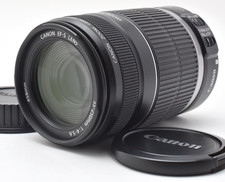 Canon EF-S 55-250mm f/4-5.6 IS Telephoto Zoom Lens Stabilizer AF w/Caps Japan 03