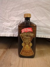 Vintage Hawaiian Tropic Dark Tanning Oil Original 10 Oz Bottle READ DESCRIPTION