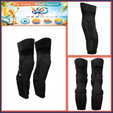 Launch Knee Shin Guard Adult Black Cycling Protective