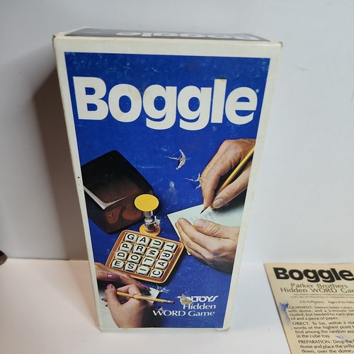 CHOOSE YOUR PART Boggle Board Game Replacement Spare Parts Letters Dice 1976 Set - Picture 5 of 29