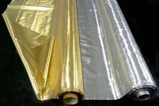 Per Yard Tissue Lame Fabric 40" INCH Wedding Decoration Shiny Metallic SALE USA