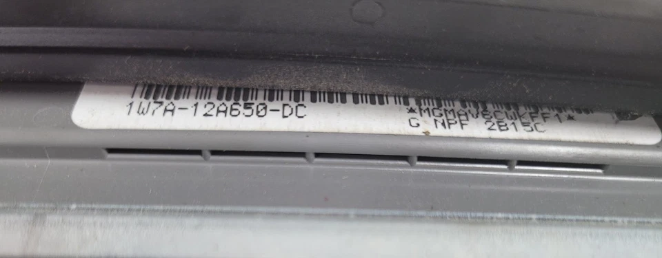 2001-2002 MERCURY GRAND MARQUIS ENGINE BRAIN BOX; ECM; ID 1W7A-12A650-DC; 4.6L Foto 2 de 4