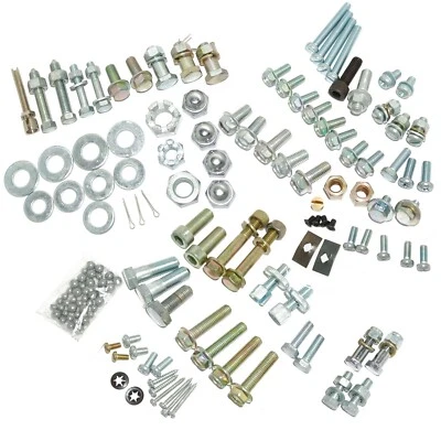 Kit complet de fixation boulon écrou de châssis Yamaha RX100 RX 100 RXG 135 moto - Photo 1/4
