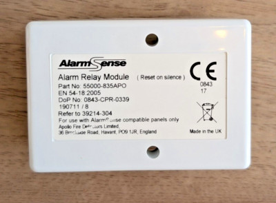 APOLLO 55000-835 APO AlarmSense Relay Module - NEW IN BOX | eBay UK