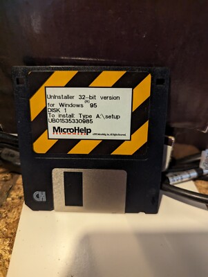 Micro help Uninstaller Floppy Disks Set Of 4 For Windows 