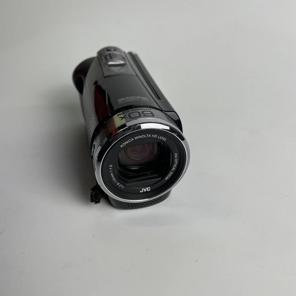 JVC Everio GZ-E100 GZ-E306BU Full HD 1920 x 1080 60x Camcorder Broken (working) - Image 4 of 4