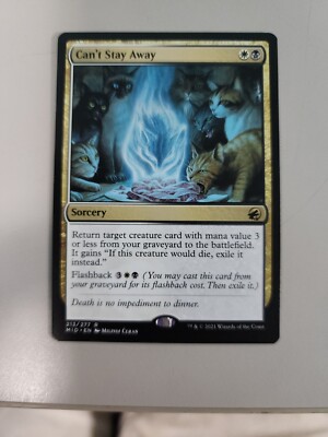 MTG Can't Stay Away Innistrad: Midnight Hunt 213/277 Regular Rare