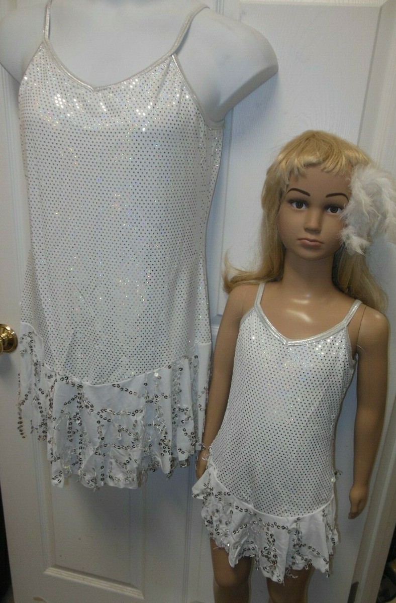ドール Dance Costume CHARLESTON BALLROOM SEQUIN DRESS FLAPPER DANCE 3
