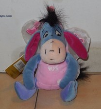 Vintage Disney Store Winnie The Pooh 6 Eeyore beanie plush stuffed toy Rare 15