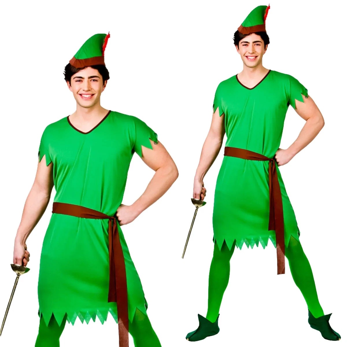 Patron De Déguisement Réversible Garçon Pirate Ou Robin Des Bois - Non Découpé - Comme Neuf