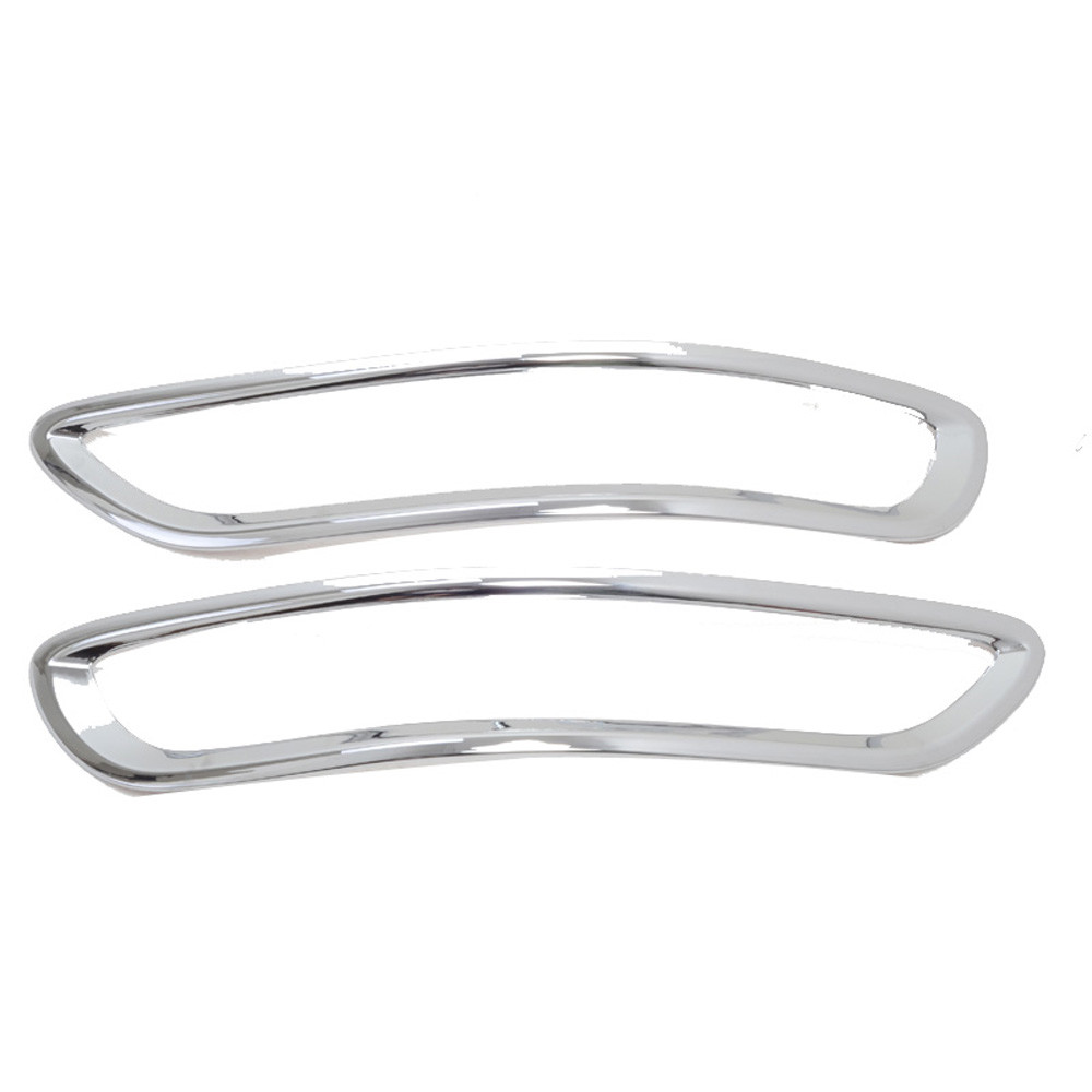 For Kia Sportage 2017-2019 Chrome Rear Tail Fog Light Lamp Frame Cover Trim