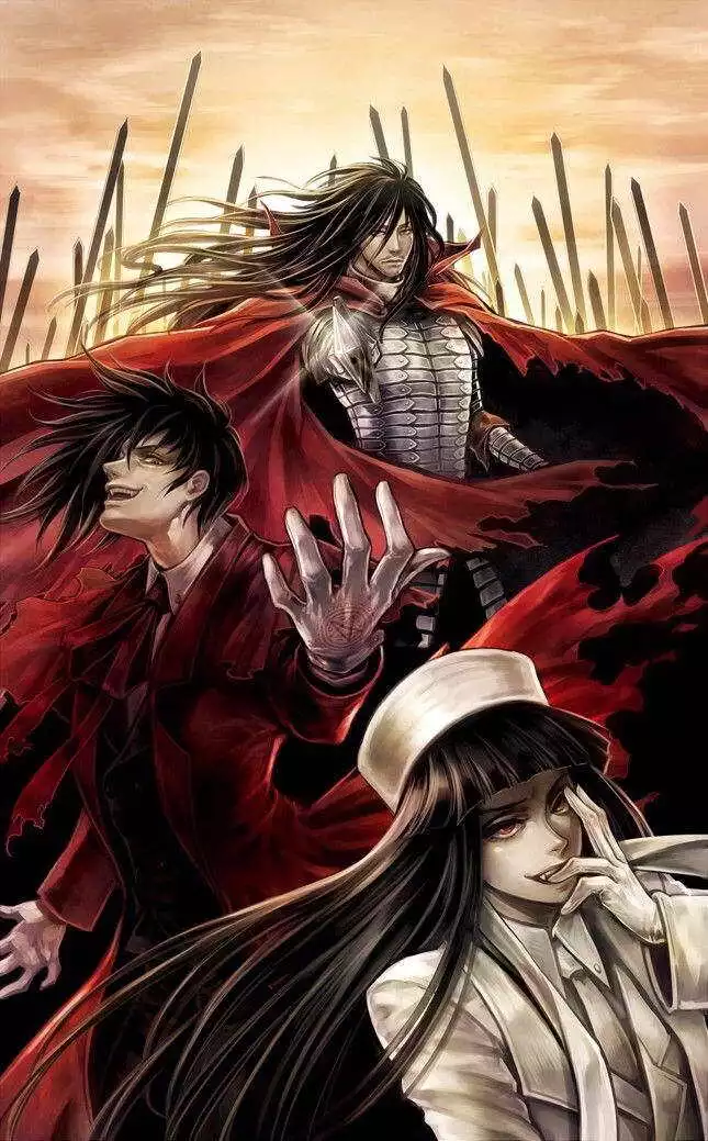 19797 Alucard Hellsing Vampire Anime Decor Wall Print Poster