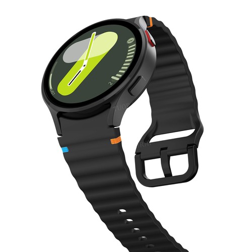 For Samsung Galaxy Watch 7 40mm 44mm FE Silicone Band Strap Replacement Bracelet - Picture 17 of 689