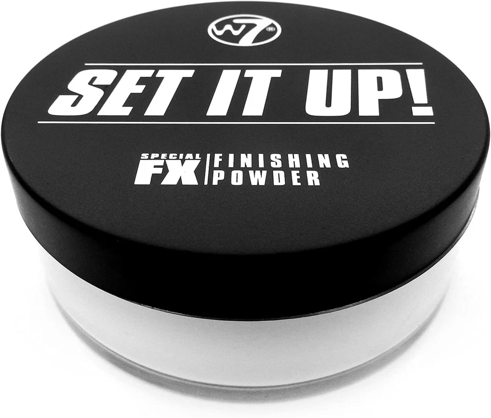 W7 Set It Up Loose Setting Powder Translucent Blurring Powder All Skin Tones - Image 4 of 4