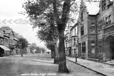 xpp-19 Street View, The High Street, Bala, Wales 1914. Foto