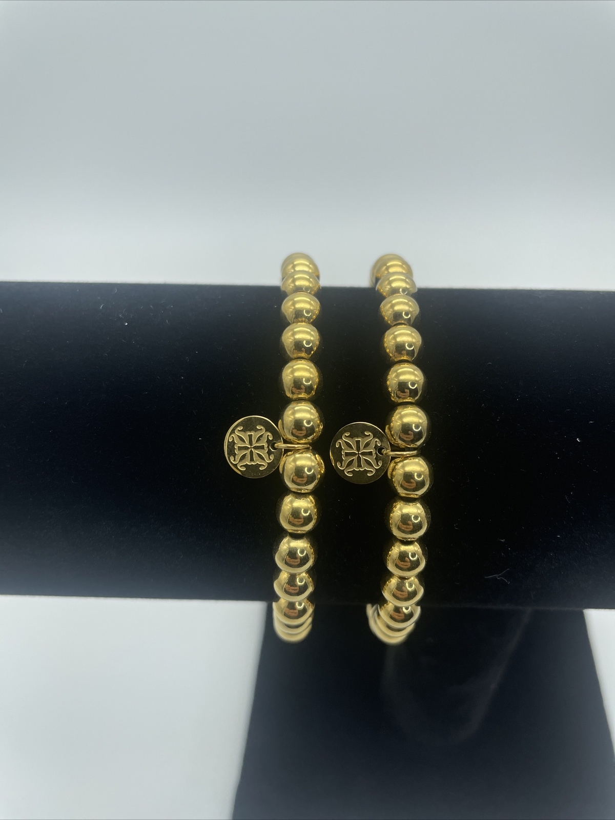 2 Rustic Cuff Pink Ireland Mini Stretch Gold Tone… - image 3