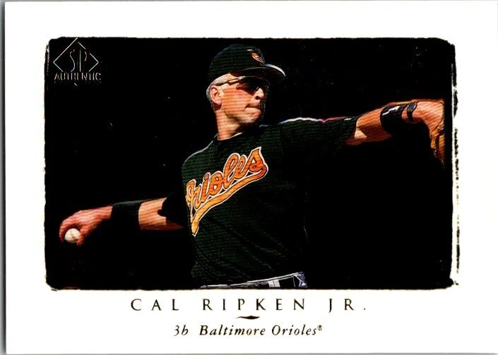 1998 SP Authentic #55 Cal Ripken Jr.